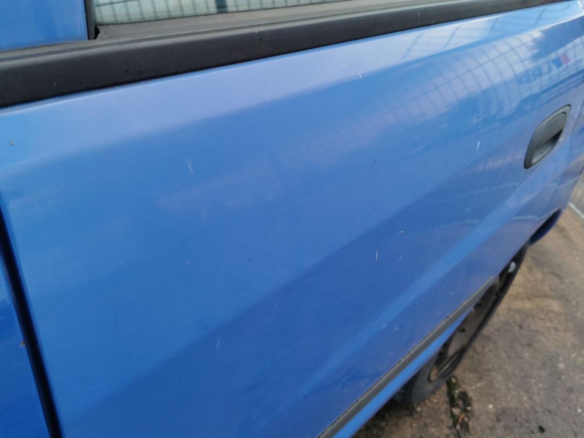 Mitsubishi Space Star DG0 Tür Autotür Fondtür hinten links DELLE T26 Ionia Blue