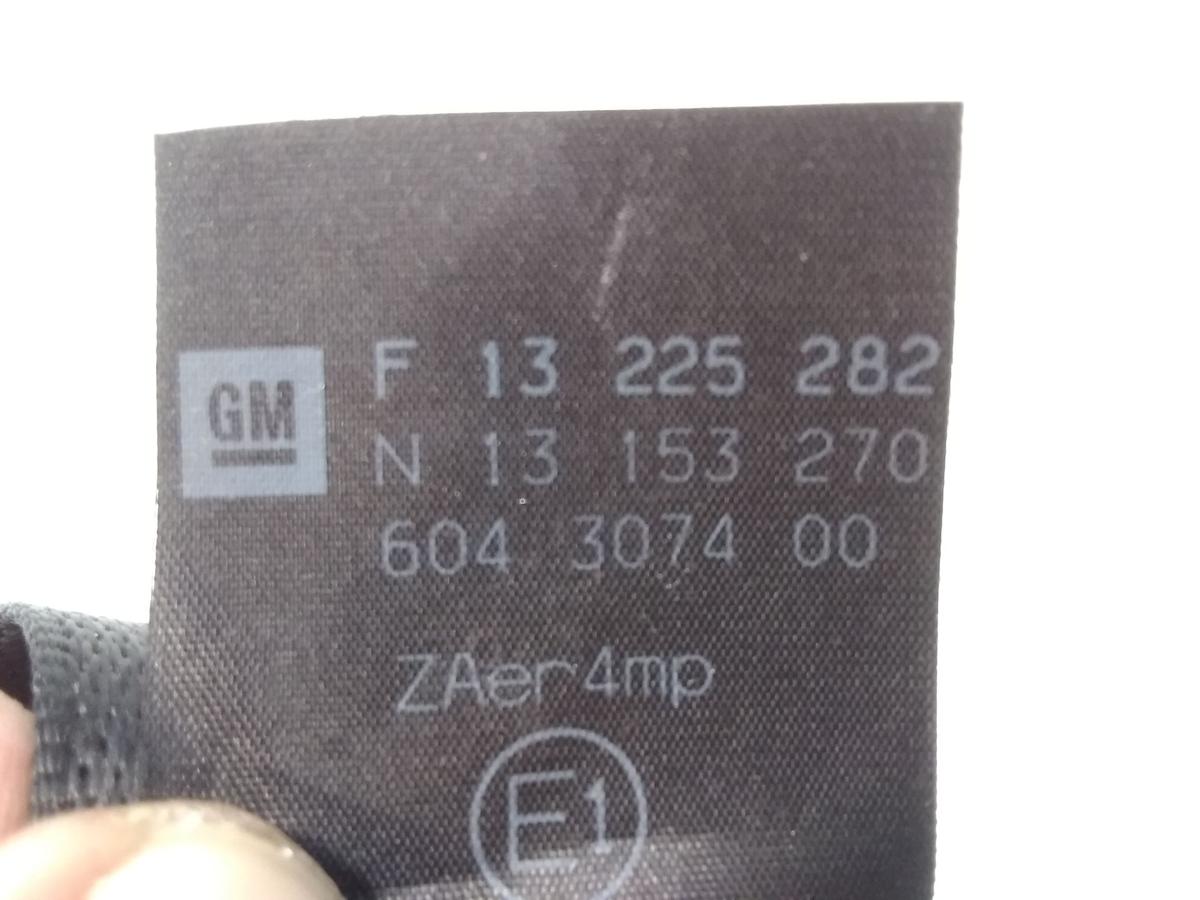 Opel Corsa D orig Sicherheitsgurt vorn rechts 5-t&uuml;rig schwarz unfallfrei BJ2006