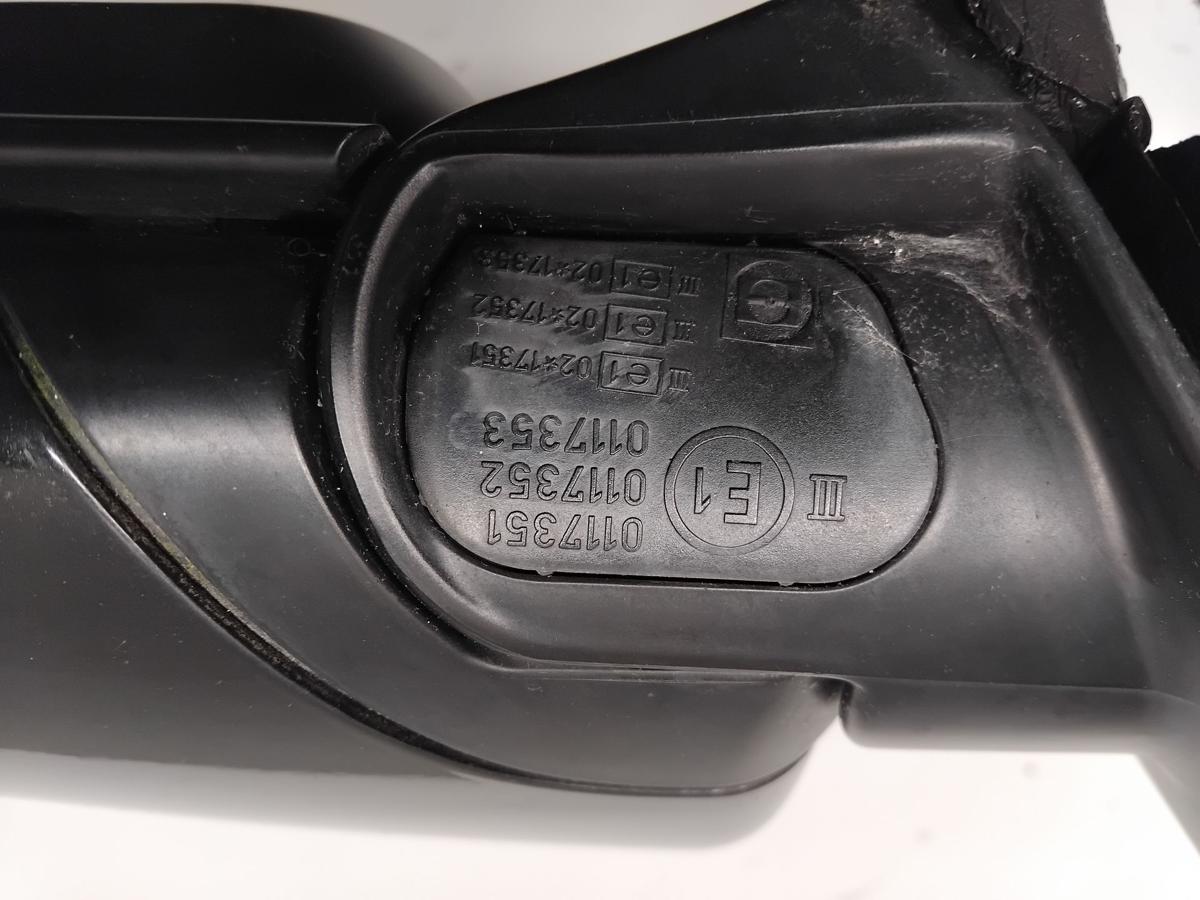 BMW 3er E46 original Au&szlig;enspiegel links elektrisch schwarzmetallic Bj.2002