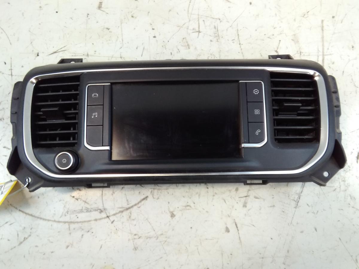 Opel Vivaro C original Radiodisplay Bordmonitor mit Rahmen Bj.2020