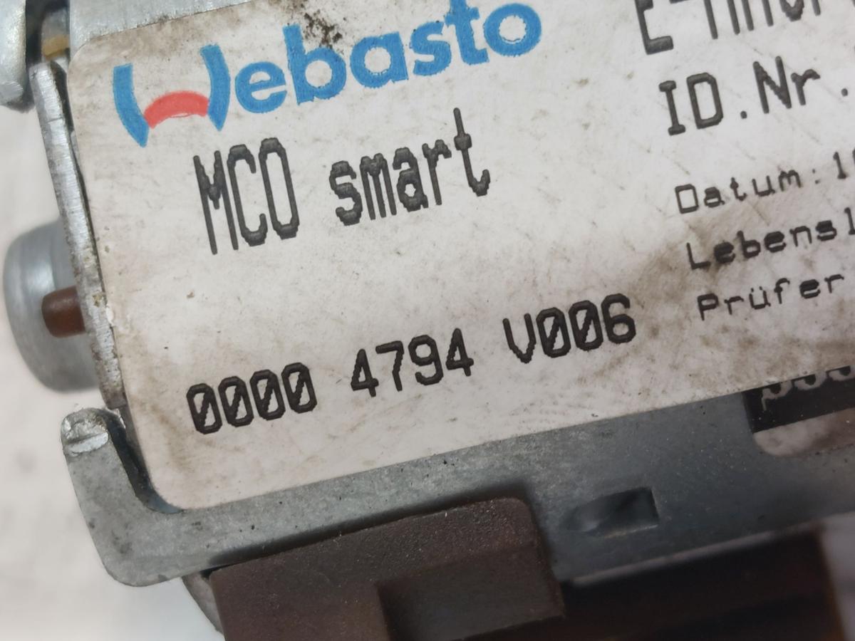 Smart 450 Cabrio Verdeckmotor Motor Verdeck Dachmotor Cabrio Webasto