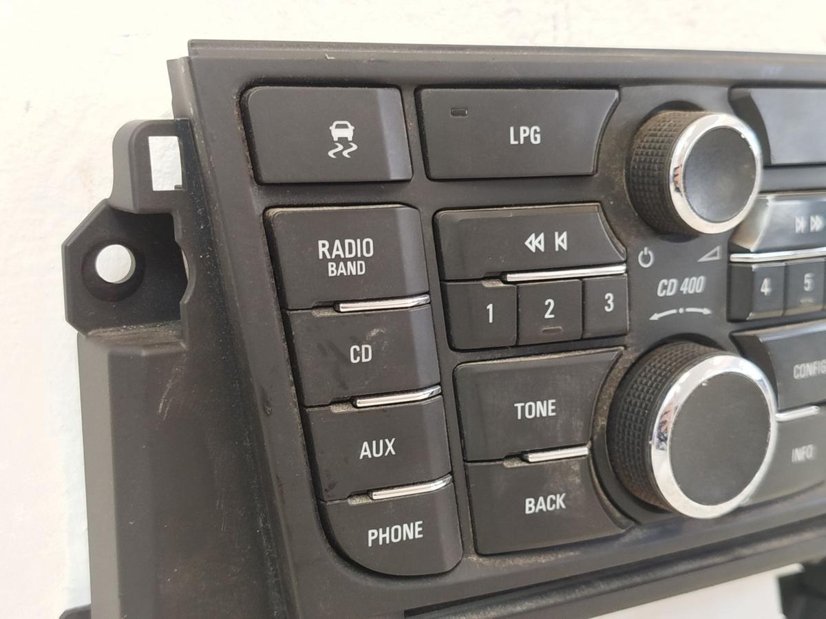 Opel Meriva B Radiobedienteil Radiobedienung Tasten Autoradio