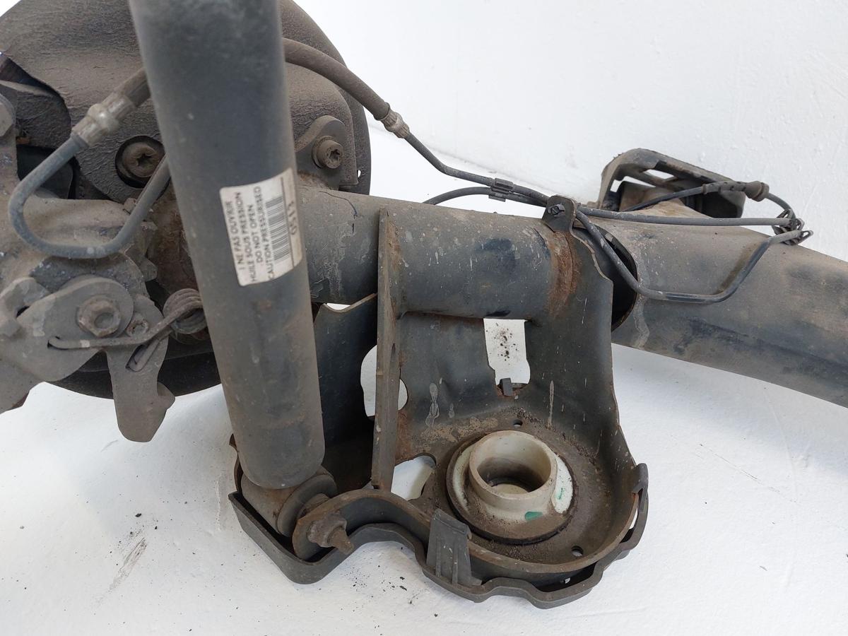 Citroen C4 II Typ N Hinterachse Achse hinten Achstr&auml;ger Scheibenbremse ABS