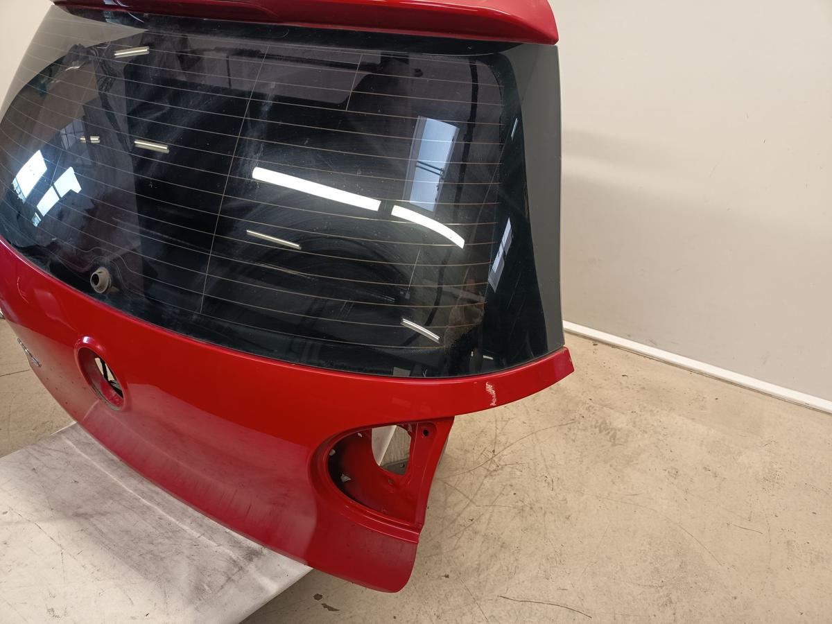 VW Golf V 3türer orig Heckklappe mit Scheibe (Roh) LY3D Tornadorot Bj 2003