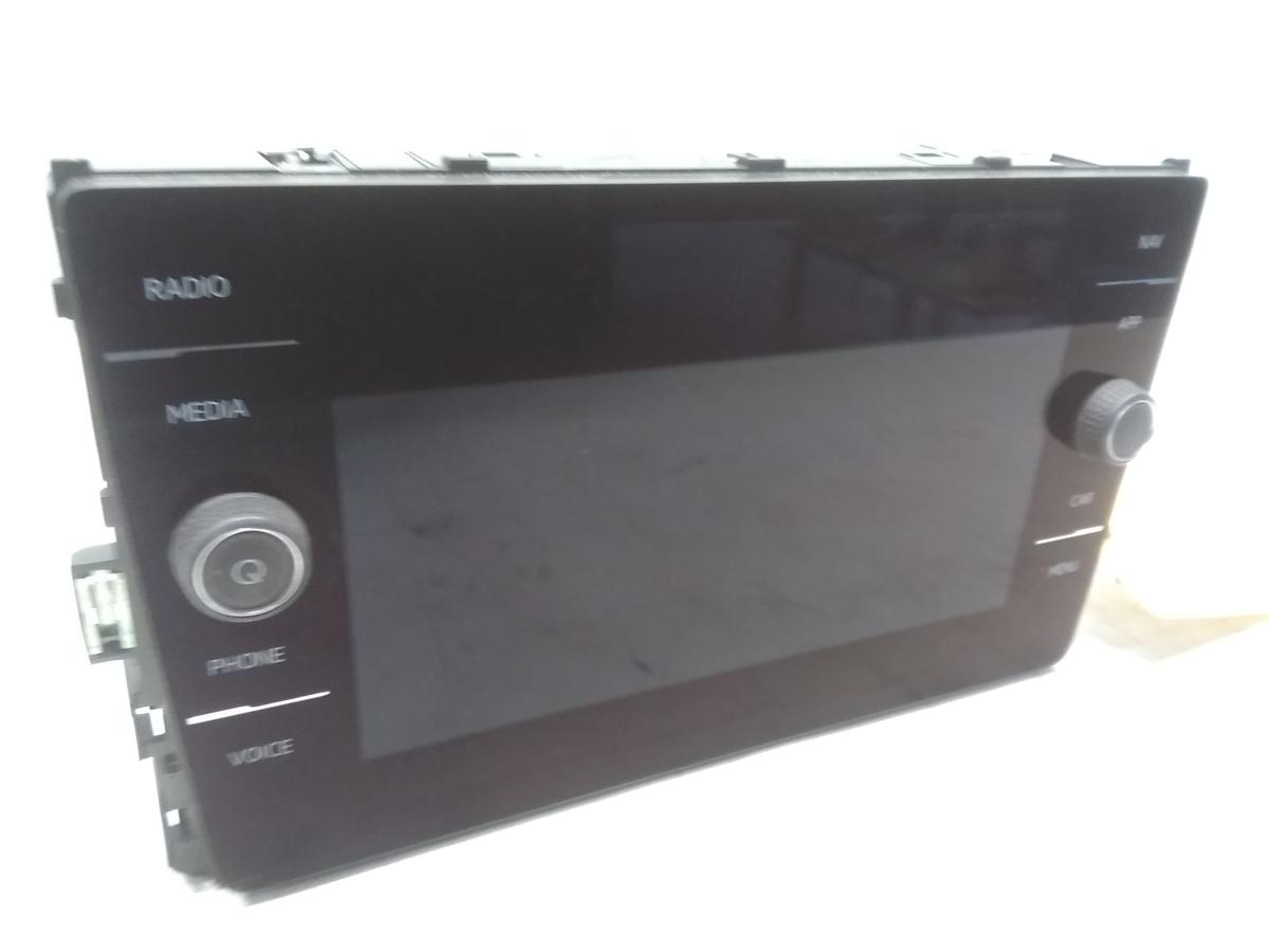 VW T-Cross 1C original Bedieneinheit mit Touchscreen Display 5G6919605B Bj.2020