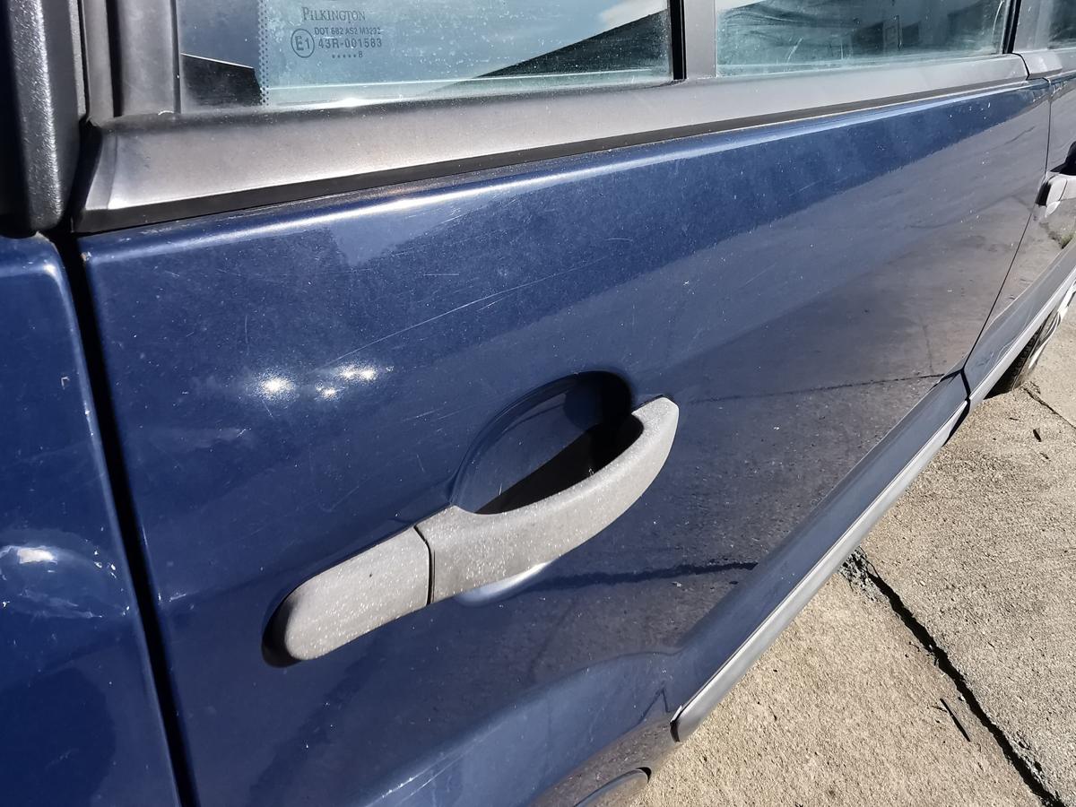 Ford Fusion JU2 Tür Autotür Rohbautür Fondtür hinten rechts Blazer Blau ROH