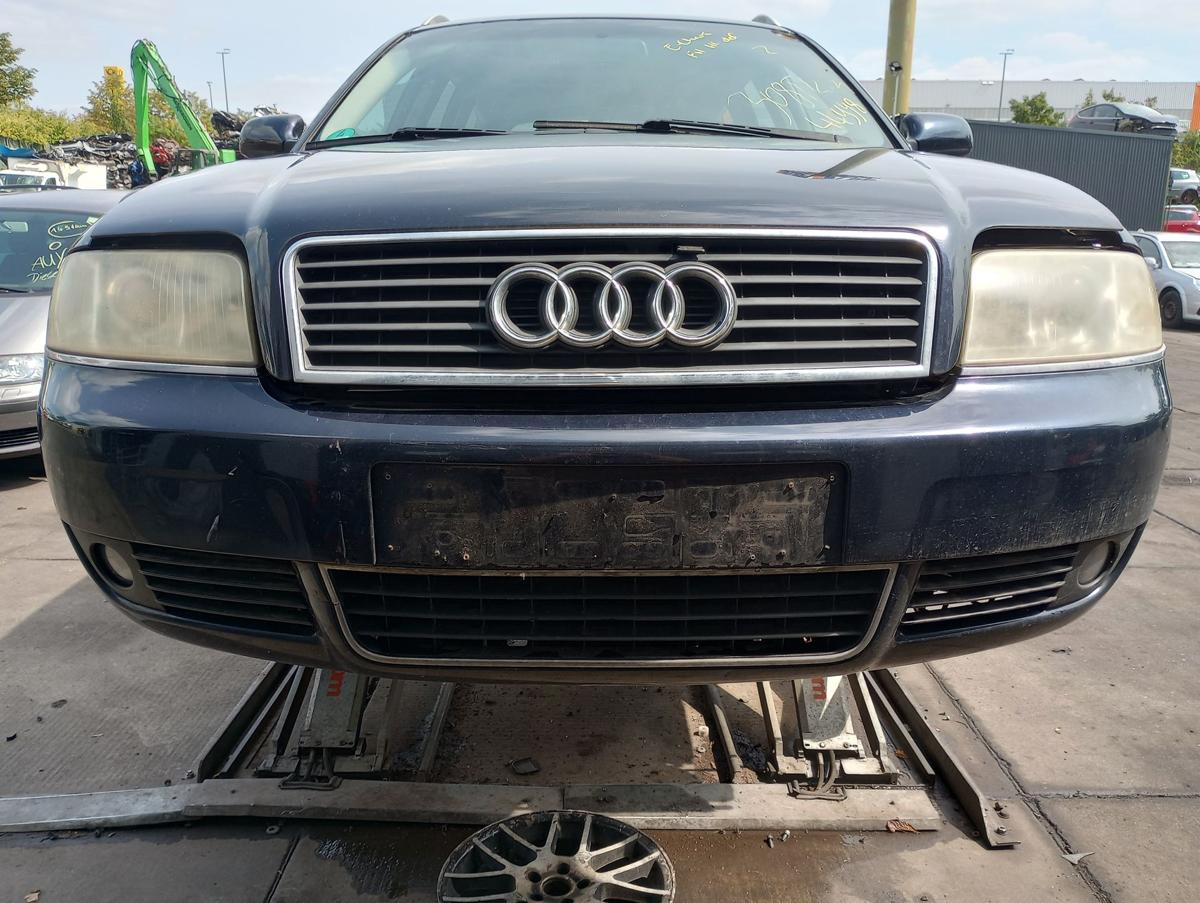 Audi A6 C5 Avant original Stoßstange Stoßfänger vorn NSW LZ5D Nachtblau Bj 2003