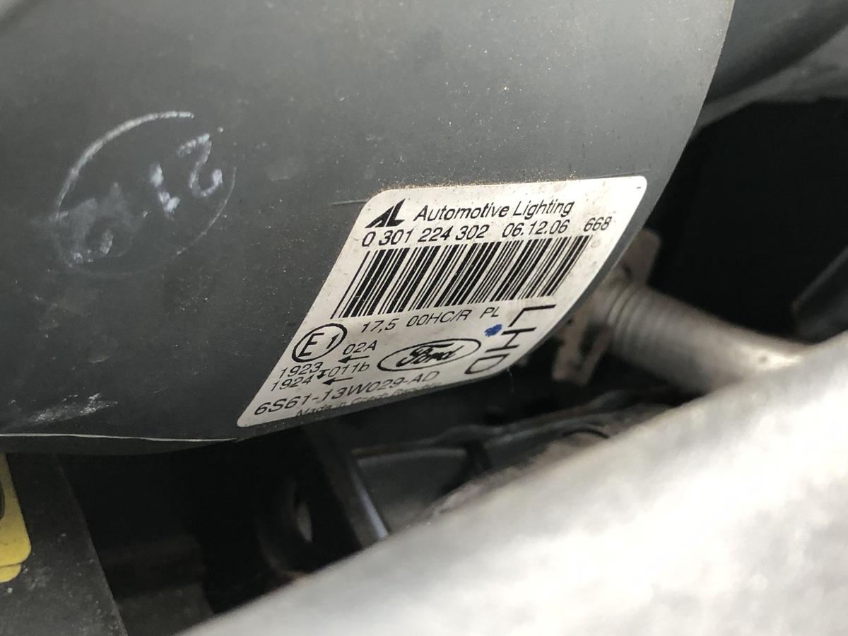 Ford Fiesta JD JH ab05 Scheinwerfer rechts Hauptscheinwerfer Halogen Facelift