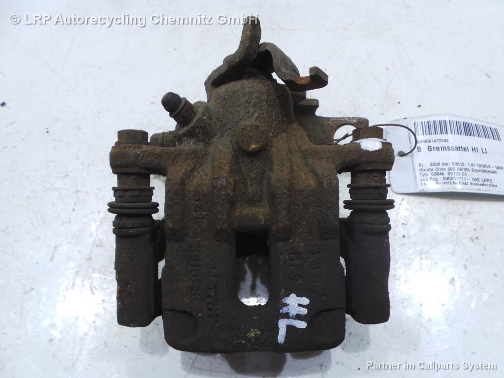 Honda Civic (FK) BJ 2008 Bremssattel hinten links Bremszange TRW