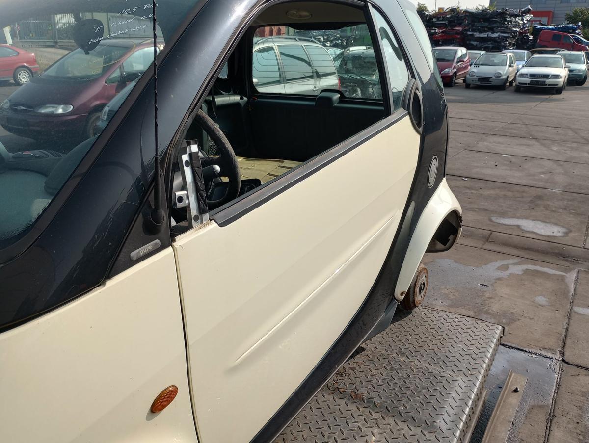 Smart 450 Coupe original Tür vorn links Fahrer Elfenbein Bj 2006