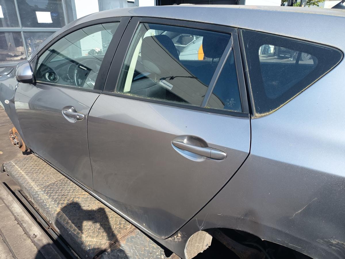 Mazda 3 BL original T&uuml;r hinten links 22V Satinsilber Baujahr 2010