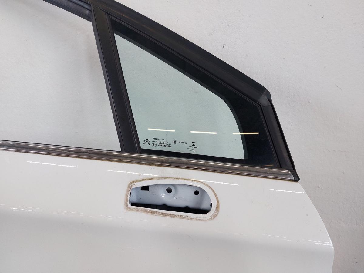 Citroen C4 II Typ N T&uuml;r vorn rechts Beifahrert&uuml;r im Rohbau EWP weiss Banquise