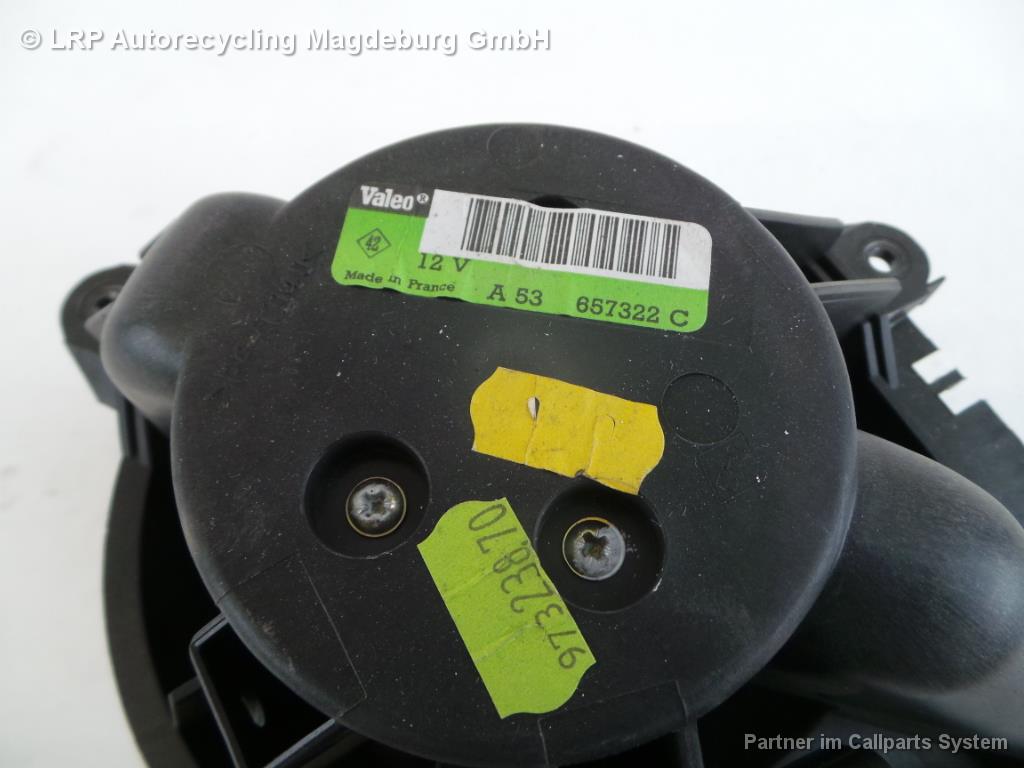 Renault Scenic Bj.98 Gebläsemotor Innenraumgebläse VALEO 657322C