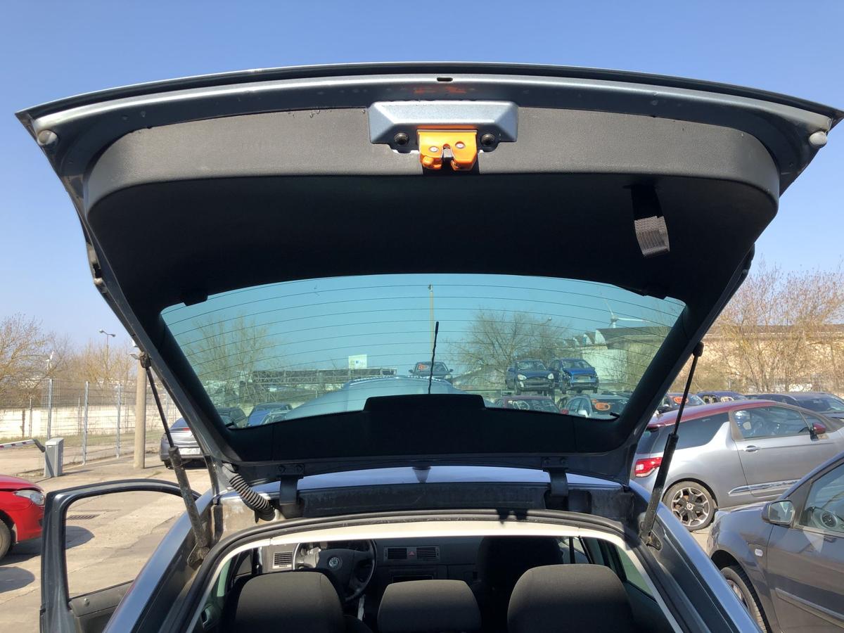 Skoda Fabia 6Y Heckklappe mit Heckscheibe vom 5 t&uuml;rer LF7U Stone Grey Metallic