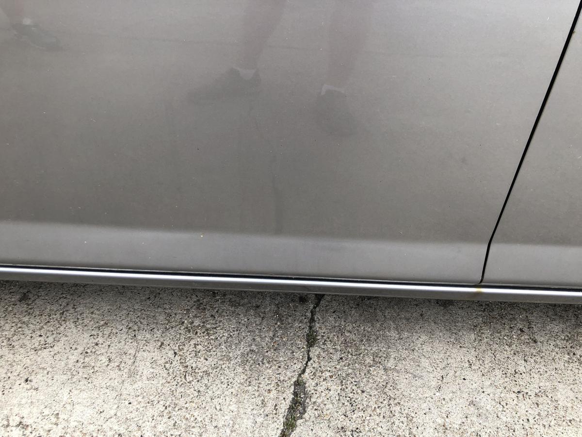 Honda Jazz Typ GD T&uuml;r vorn links Fahrert&uuml;r im Rohbau NH642M Storm silver