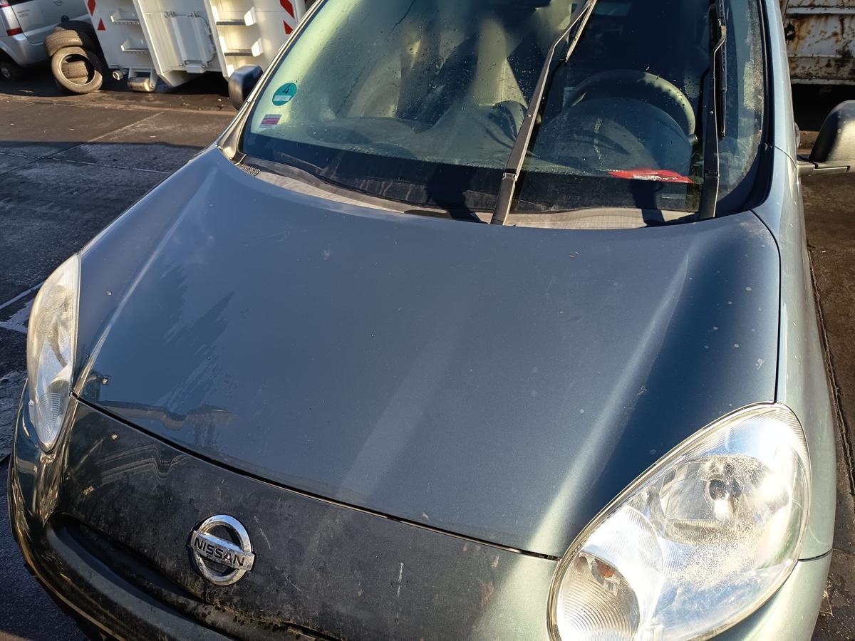 Nissan Micra K13 orig Motorhaube Klappe Front FAA Green bis Bj 2013