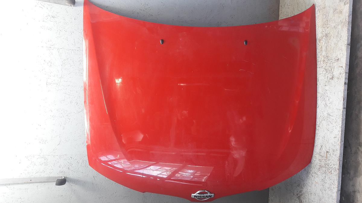 Nissan Almere N16 Bj 2001 org Motorhaube Z10 Laser Rot vor Facelift