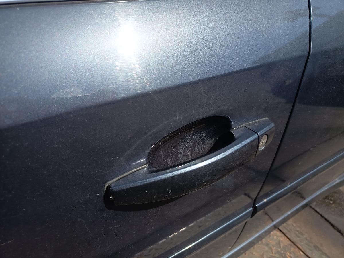 Opel Signum original T&uuml;r vorne links Z168 Metro Blau Baujahr 2007