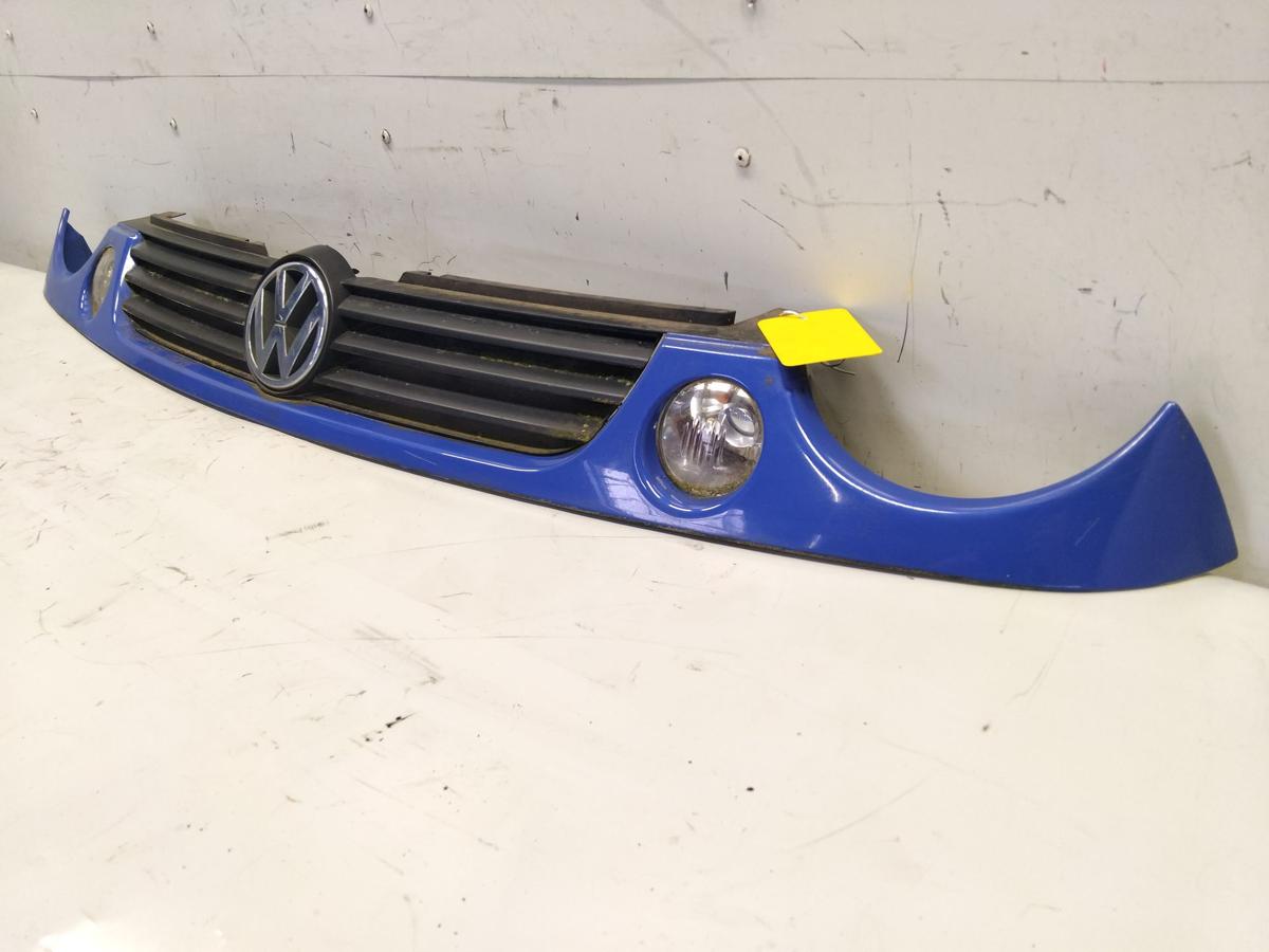 VW Lupo 6X original Frontblende blau mit K&uuml;hlergrill BJ2000