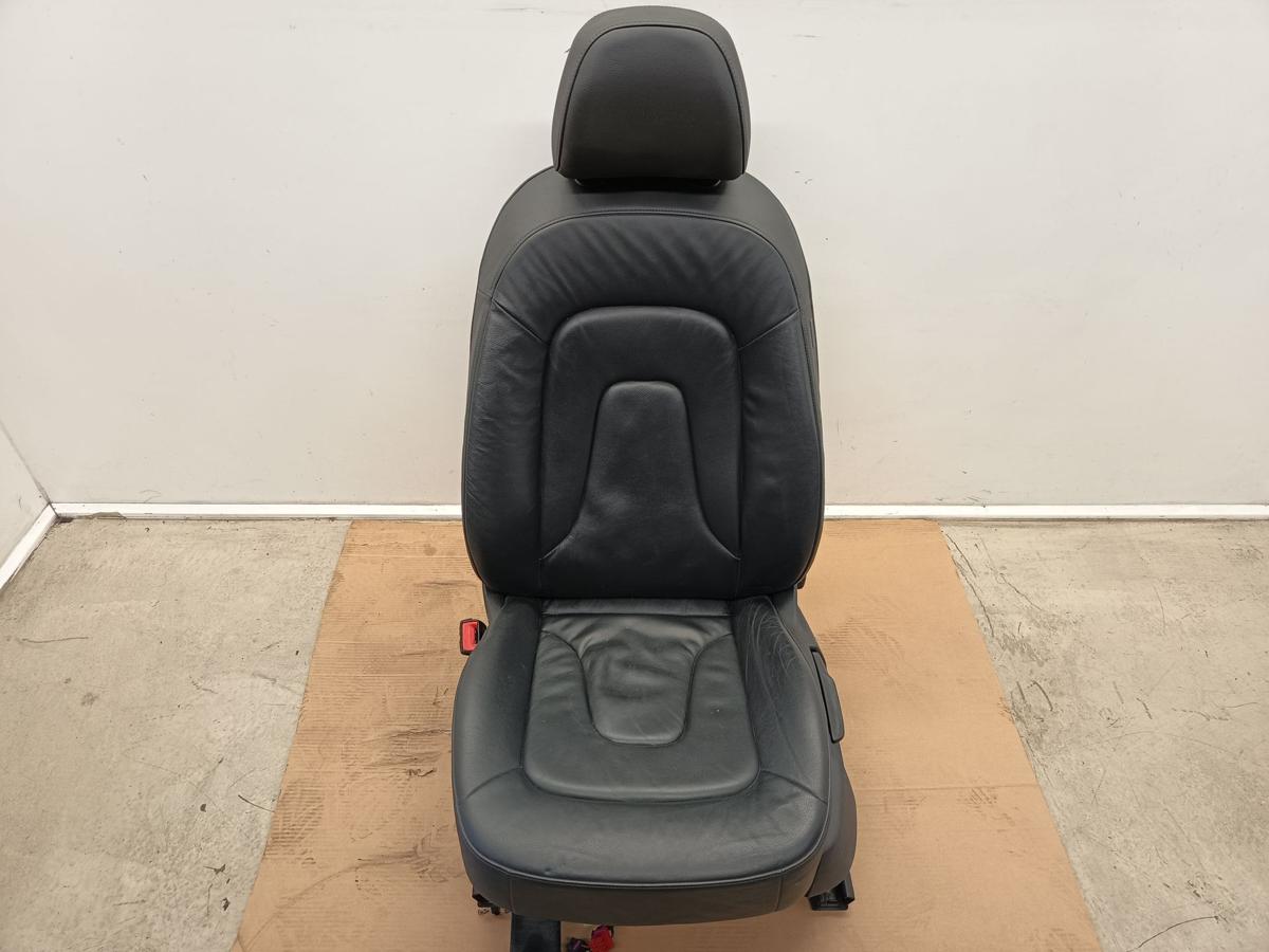 Audi A4 B8 8K original Beifahrersitz vorn rechts Leder Sitzheizung schwarz Bj 08