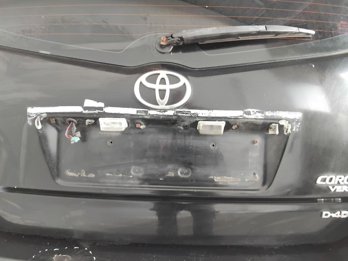 Toyota Corolla Verso II AUR10 Heckklappe mit Scheibe BJ2006 209 night sky black perleffekt