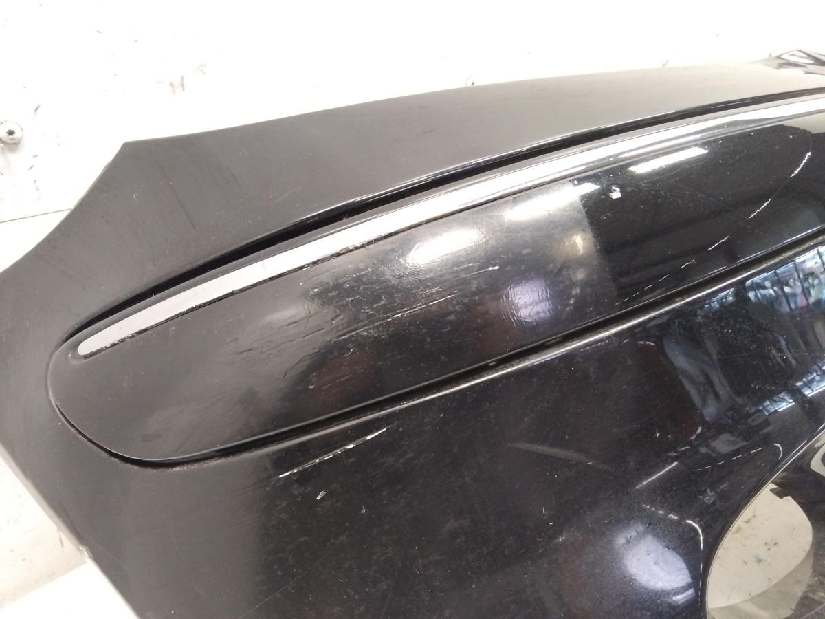 Mercedes A Klasse W168 MOPF original Stossf&auml;nger Sto&szlig;stange vorn BJ2003 696 Nachtschwarz