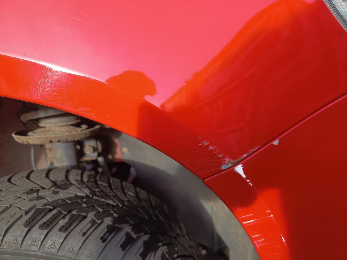 Skoda Fabia 5J orig Kotflügel rechts LF3K Rot ab 2010