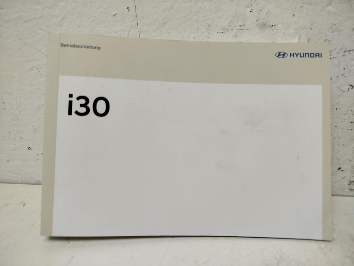 Hyundai i30 PD Mild Hybrid Bordmappe Gebrauchsanleitung Bordbuch Anleitung