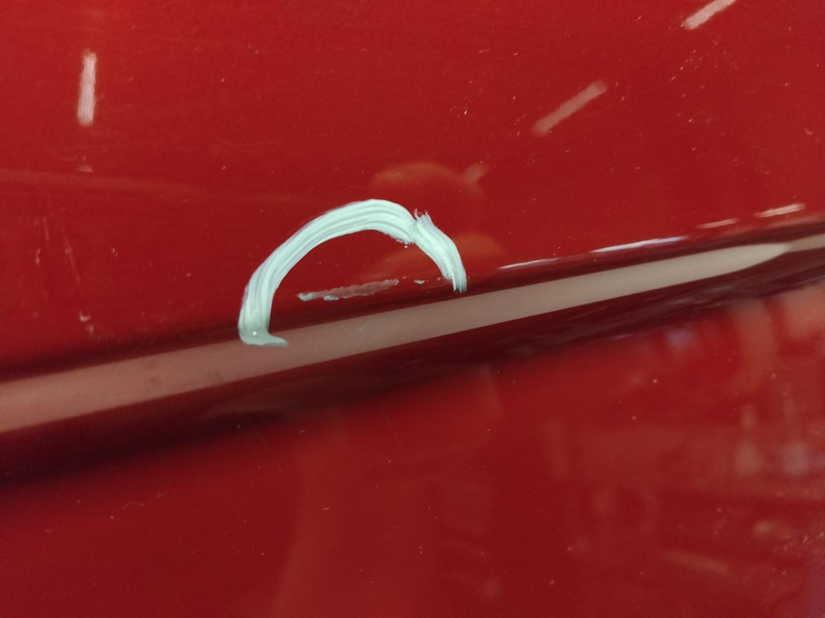 Chevrolet Aveo T250 T&uuml;r vorn links Fahrert&uuml;r 3-T&uuml;rer dunkelrotmet. 06U Bj.2008