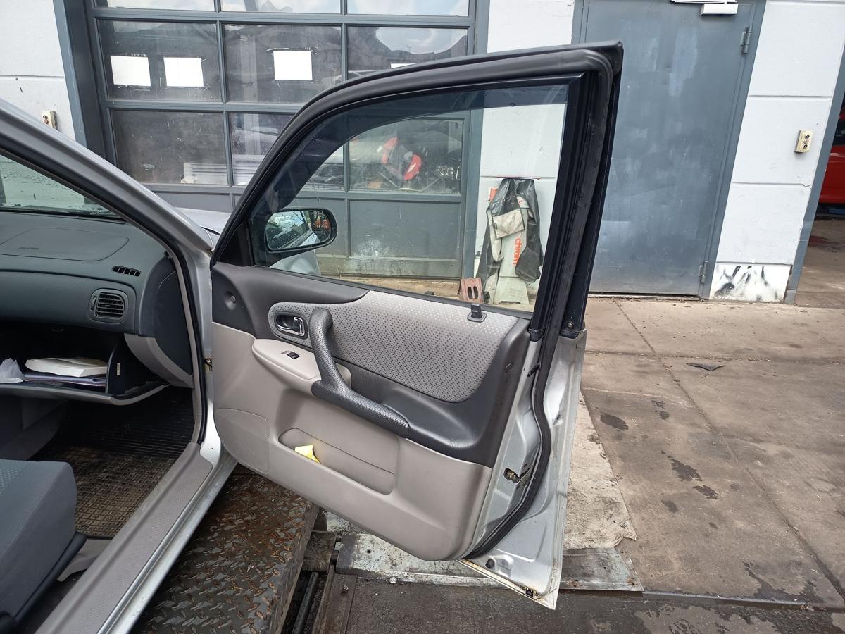 Mazda 323f VI original Tür vorn rechts Beifahrer 22V Satinsilber Bj 2002
