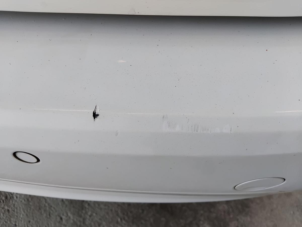 Opel Meriva B original Stoßfänger Stoßstange hinten casablancaweiss PDC BJ2011