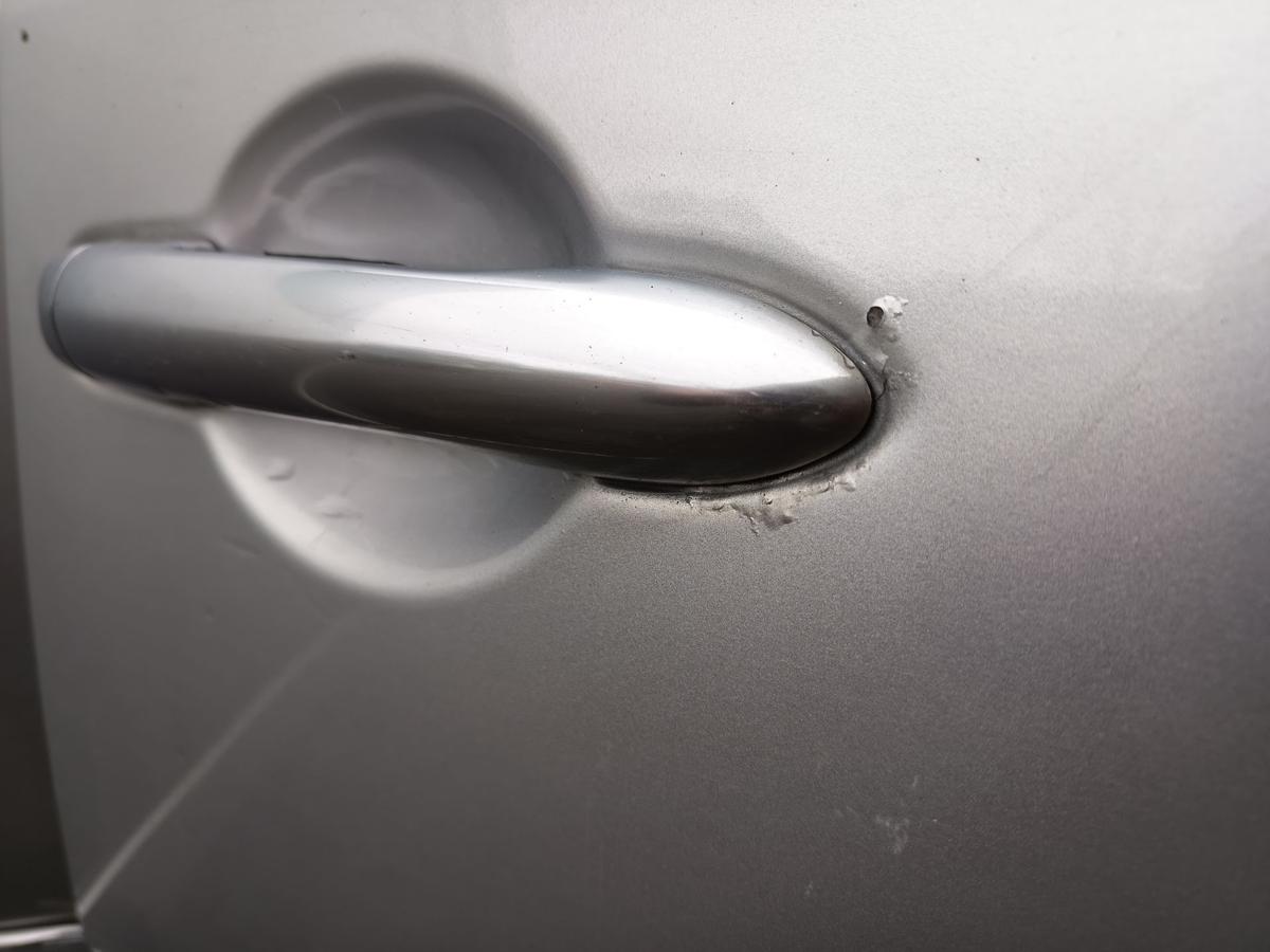 Renault Espace IV 4 orig Tür vorn rechts TED 69 Silber Bj 2010