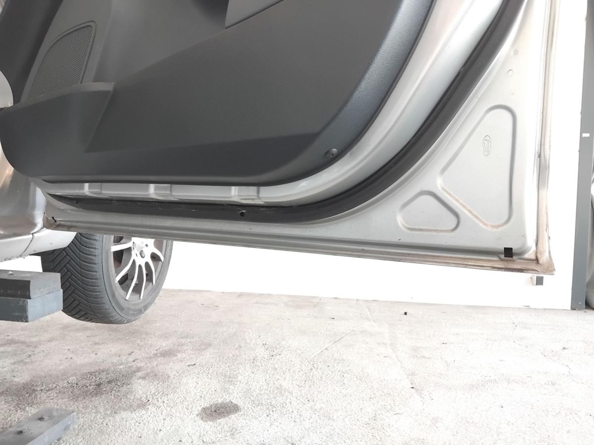 Ford Fiesta JA8 T&uuml;r vorn rechts Beifahrert&uuml;r 5-T&uuml;rer Polarsilbermetallic BJ2009