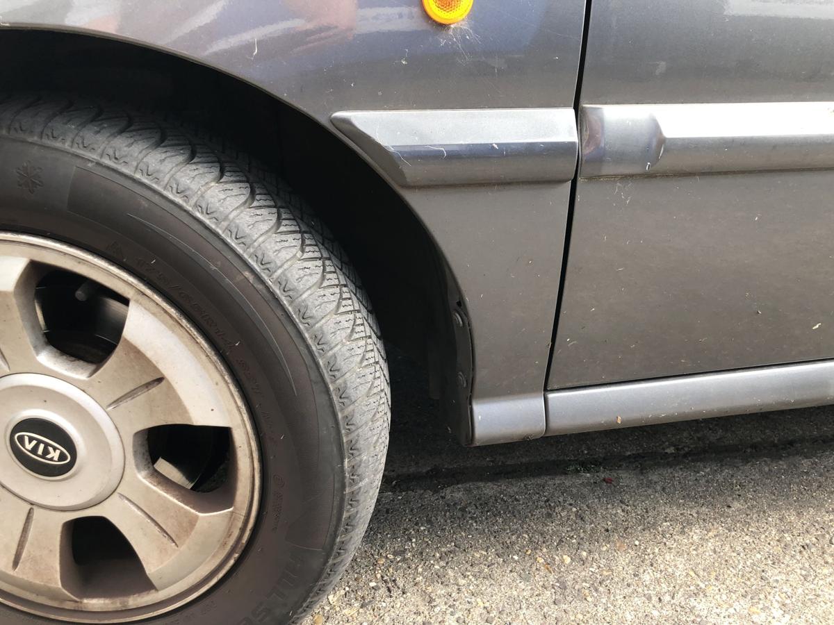 Kia Rio DC Kotflügel vorn links Fahrerseite V9 Pewter Grey Metallic