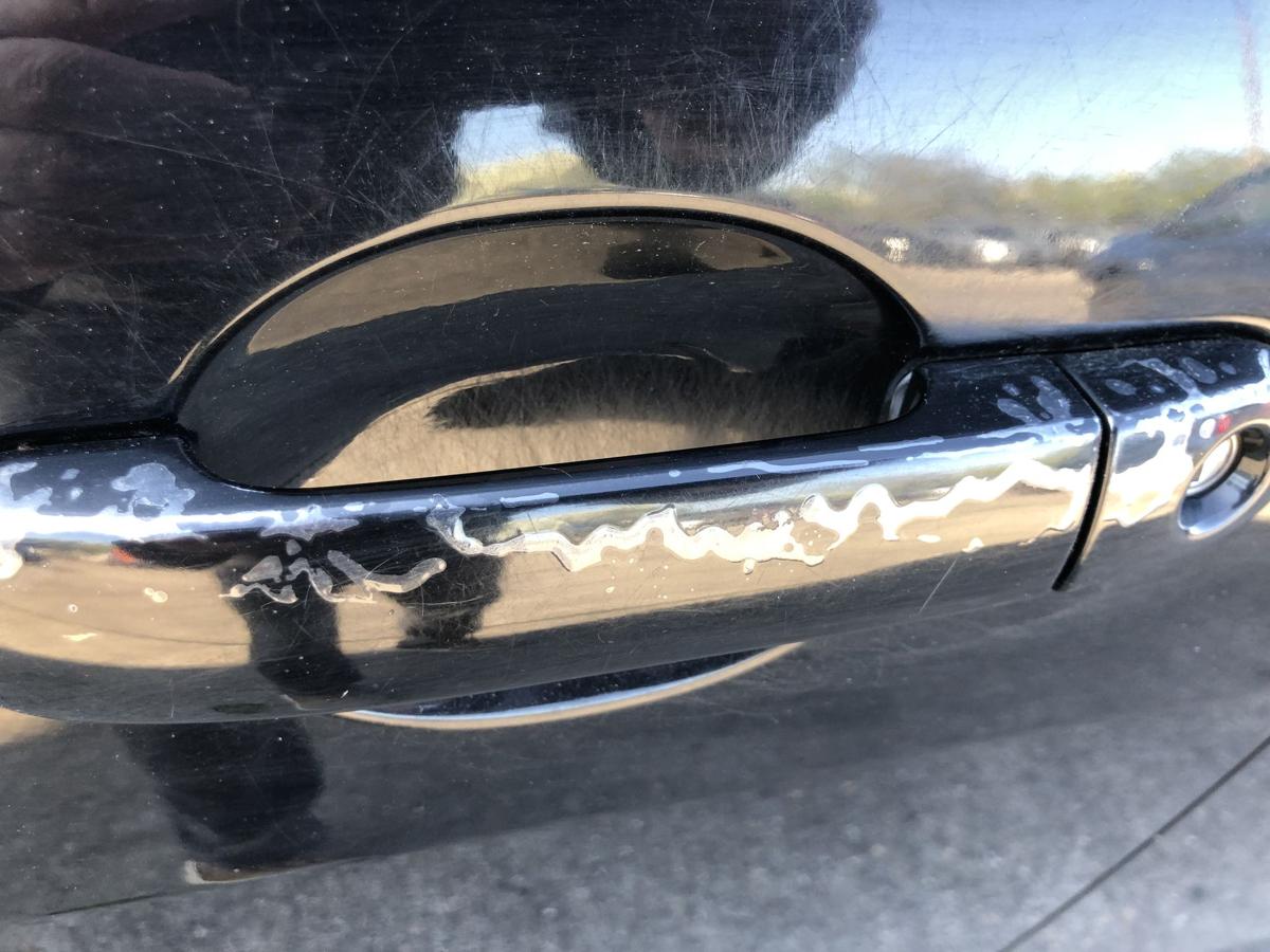 Nissan Tiida C11 T&uuml;r vorn links Fahrert&uuml;r im Rohbau KH3 Superblack