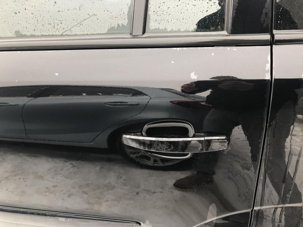 Opel Zafira B T&uuml;r hinten links Fondt&uuml;r Rohbau Autot&uuml;r 2HU Saphirschwarz Metallic