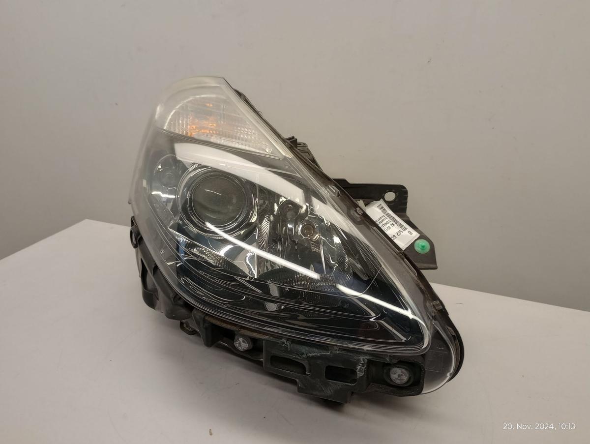 Renault Clio III orig Scheinwerfer rechts Schwarz Halogen Facelift ab 2009