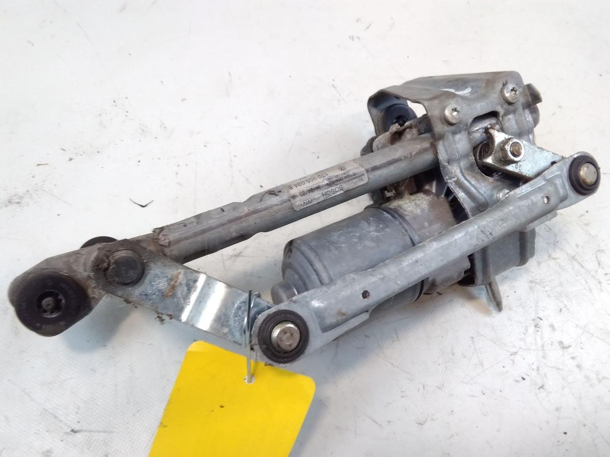 VW Touran 1T original Wischermotor vorn rechts mit Gest&auml;nge Bj.2003