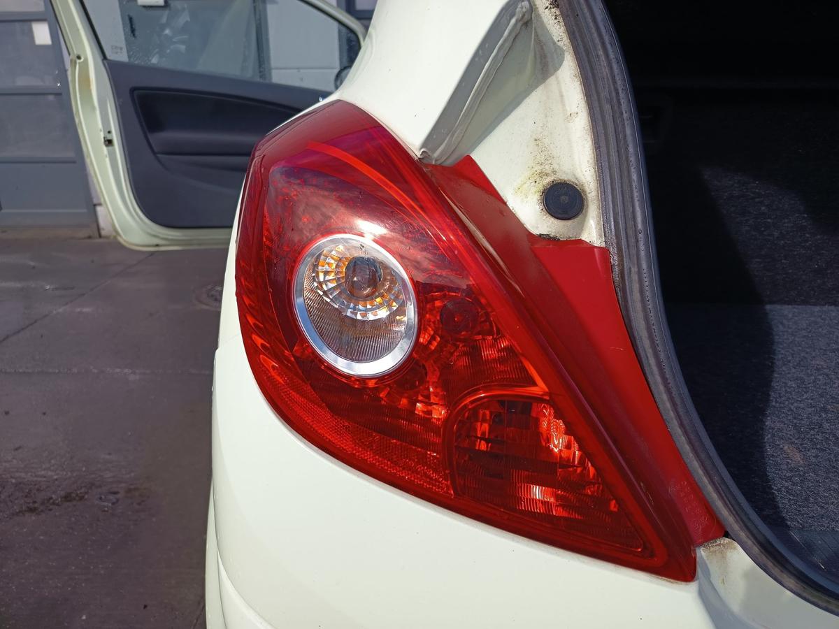 Opel Corsa D 3t&uuml;rer original R&uuml;ckleuchte links Heck Schluss Licht Bj 2012