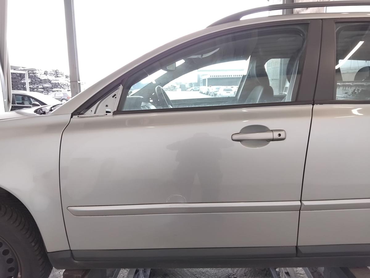Volvo V50 S40 II T&uuml;r vorn links Fahrert&uuml;r 477 Electric Silber Metallic BJ2007