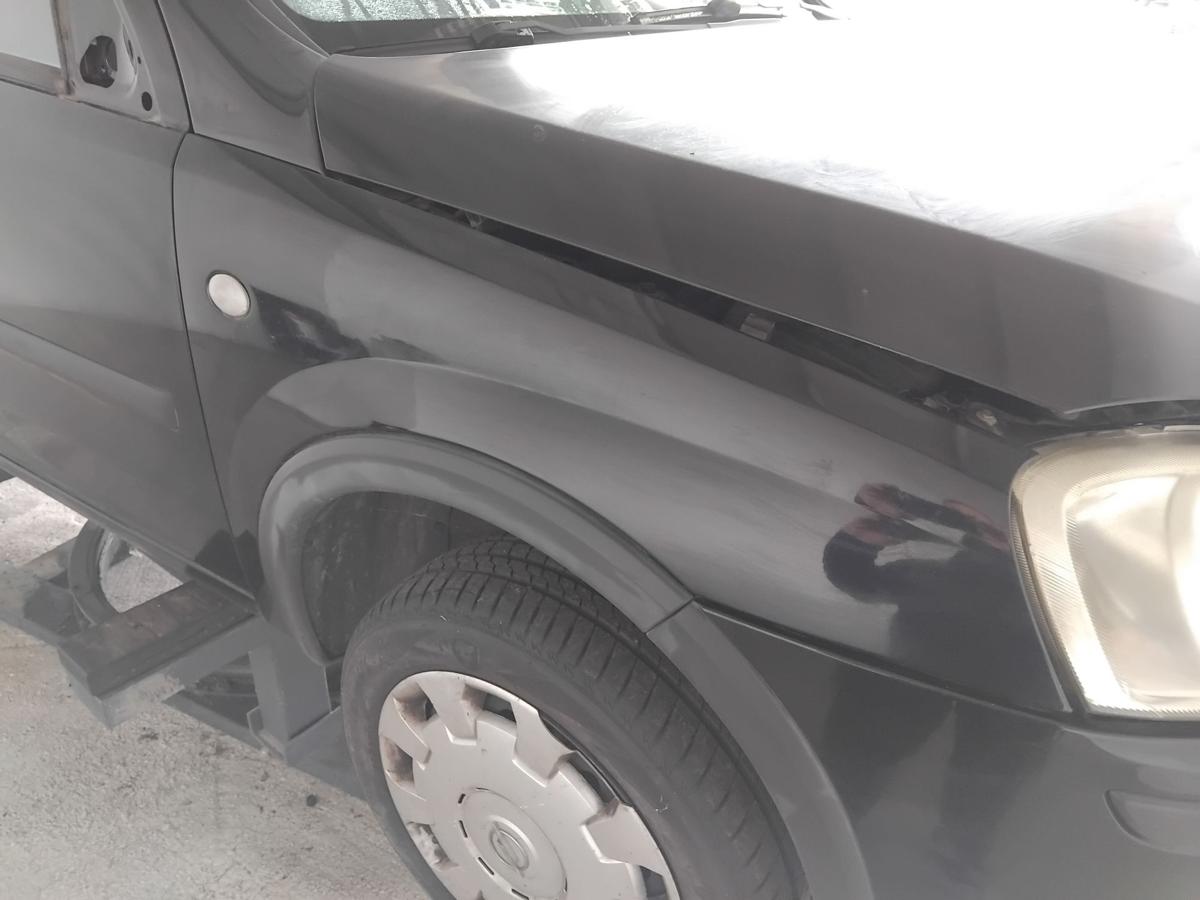 Opel Combo C original Kotflügel vorn rechts saphirschwarzmetallic Z20R BJ2008