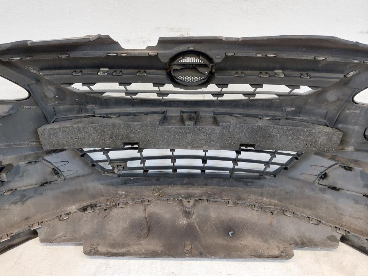 Opel Corsa D Stossfänger Stossstange Bumper vorn NSW Z168 Metroblau Perl
