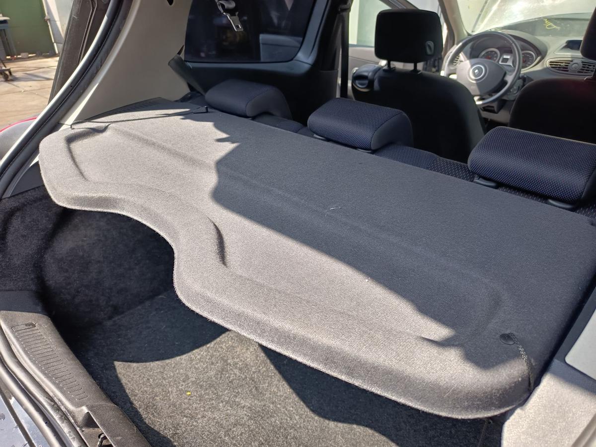 Renault Clio III original Hutablage Abdeckung Koffer/Laderaum grauschwarz Bj 06