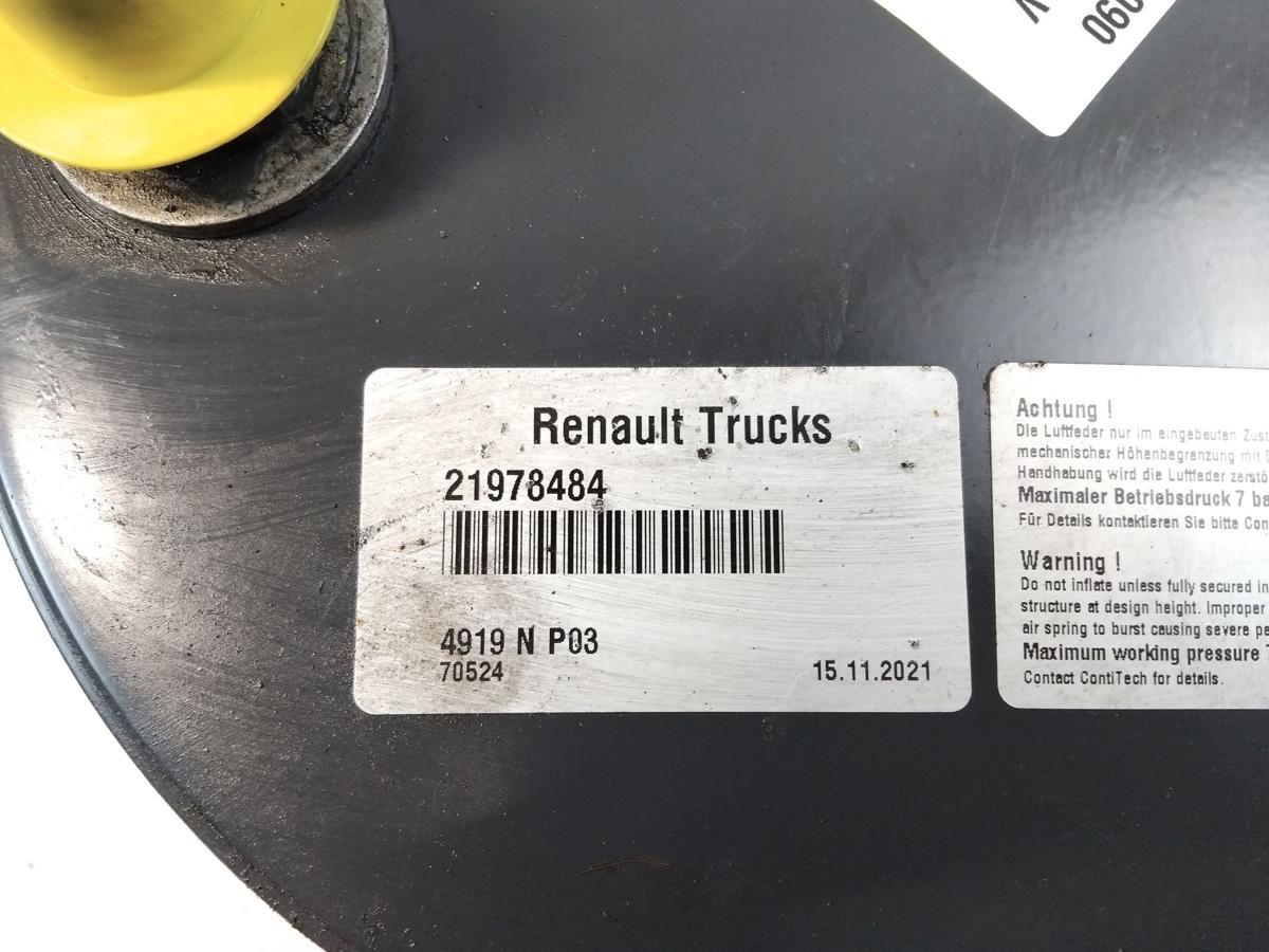 Renault Truck E-Tech ZE D-Wide original Luftfederbalg Federelement vorn Bj.2022