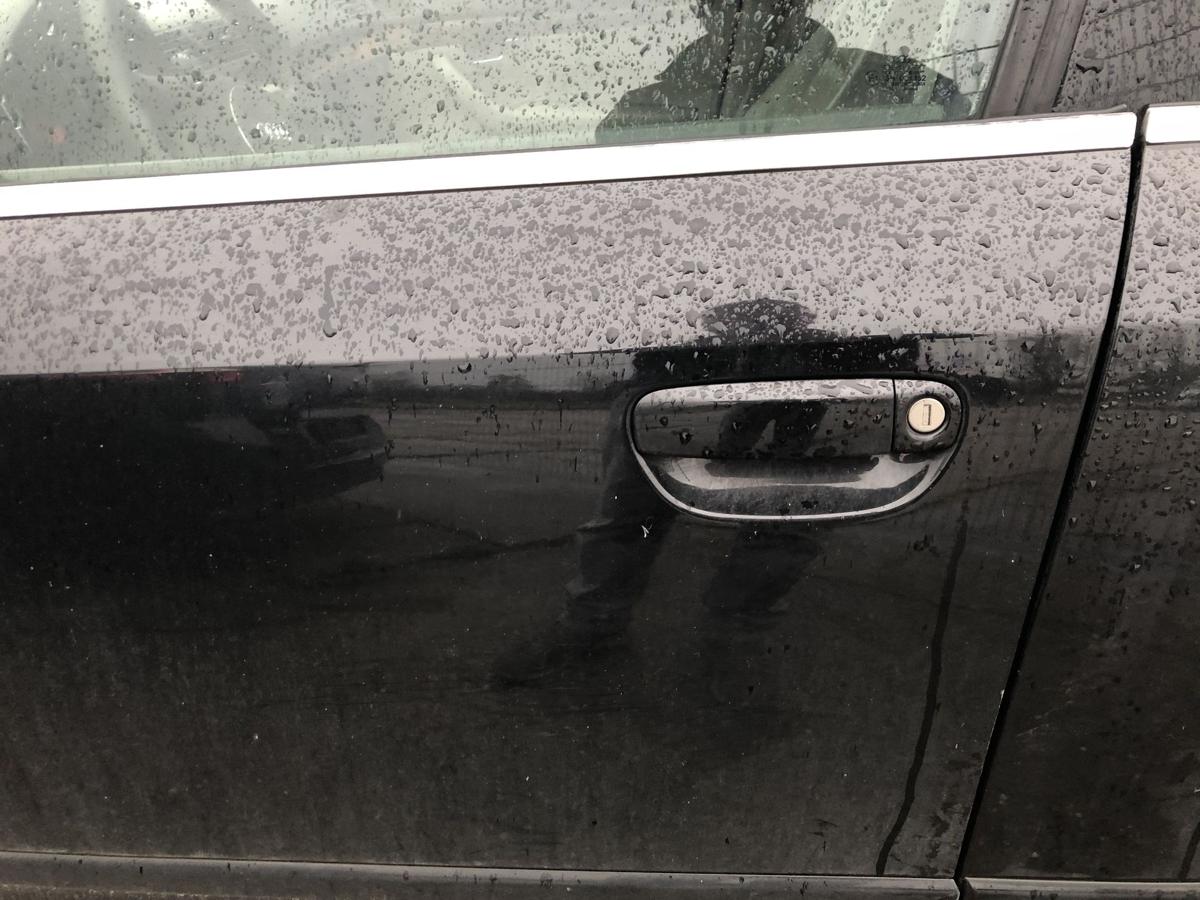Audi A4 8E B6 Limo Tür vorne links Fahrertür Rohbau LZ9W Ebonyschwarz
