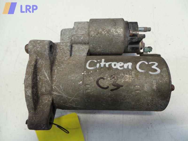 Citroen C3 BJ 2005 Anlasser Starter 9647982880 Bosch 1.4 55KW 0001112041