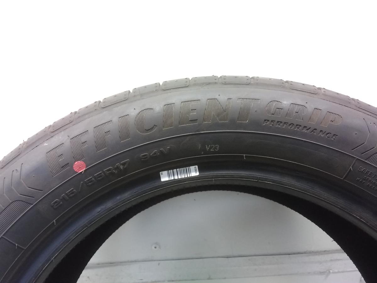 2 Gebrauchtreifen 215/55R17 94V Goodyear Efficient Grip fast neuwertig