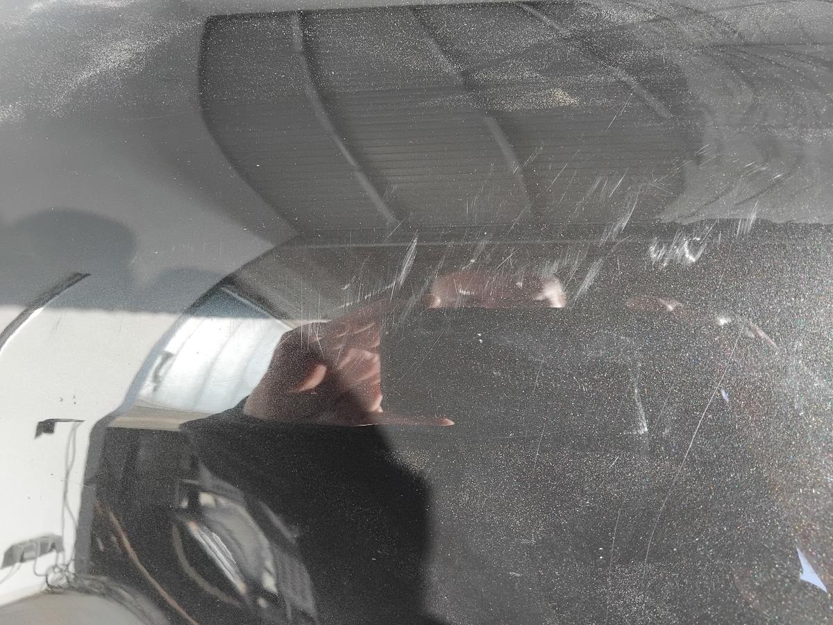 VW Phaeton GP1 und GP2 original Plastik-Kotfl&uuml;gel vorn links BJ2007 LR9V tarantellaschwarz