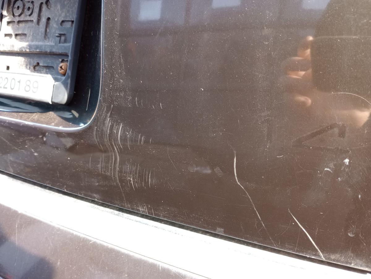 Audi A2 original Heckklappe mit Scheibe LZ6S Piniengrün Baujahr 2001