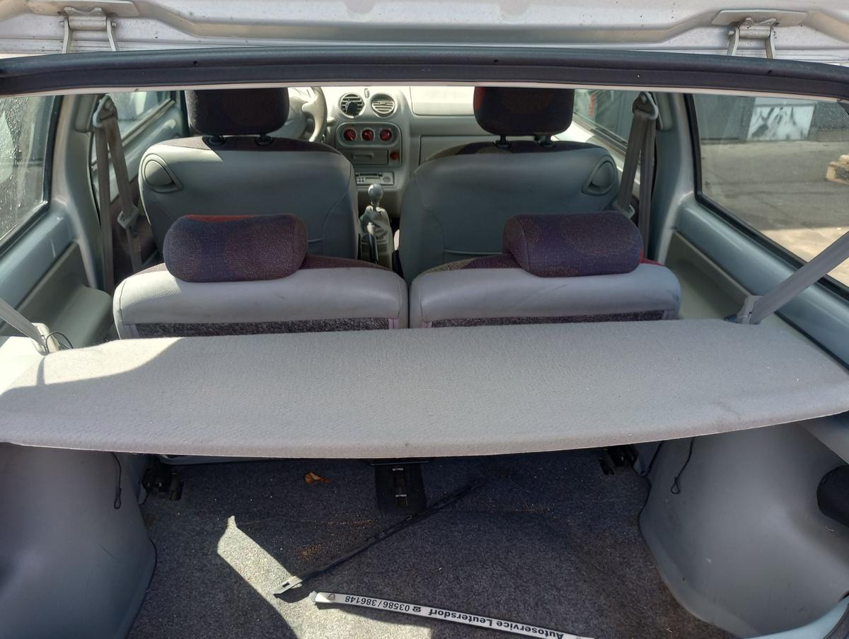 Renault Twingo C06 orig Hutablage Kofferraumabdeckung Grau Bj 2002